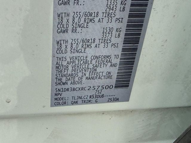 2024 Nissan Pathfinder SV