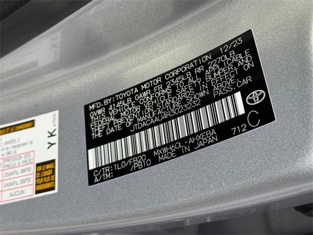 2024 Toyota Prius LE