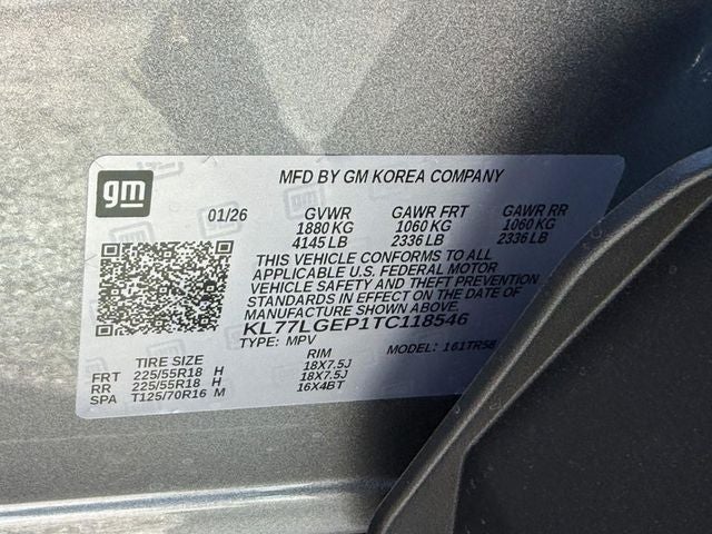 2026 Chevrolet Trax 1RS