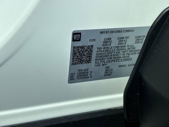 2026 Chevrolet Trax 1RS