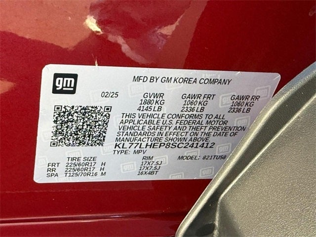 2025 Chevrolet Trax LT