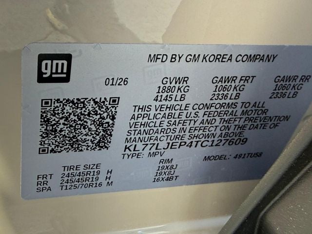 2026 Chevrolet Trax 2RS
