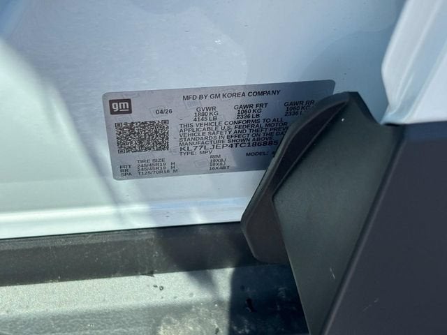 2026 Chevrolet Trax 2RS