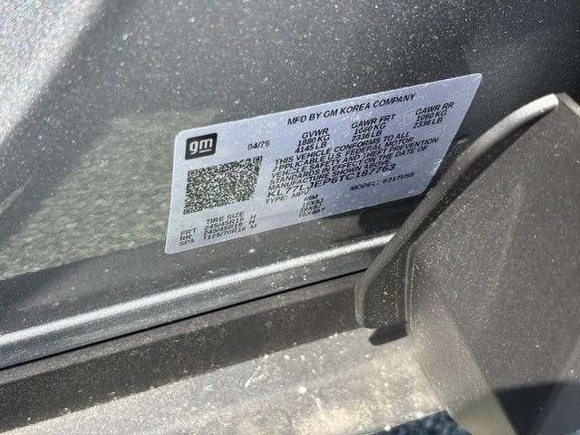 2026 Chevrolet Trax 2RS