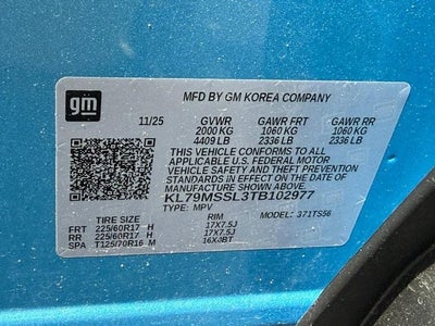 2026 Chevrolet TrailBlazer ACTIV