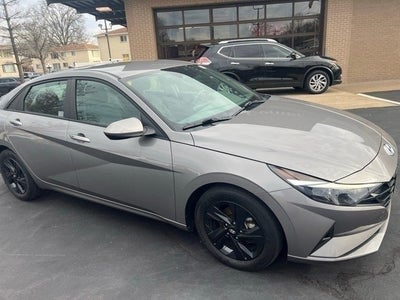 2022 Hyundai Elantra Hybrid Blue