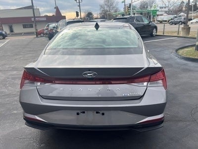 2022 Hyundai Elantra Hybrid Blue