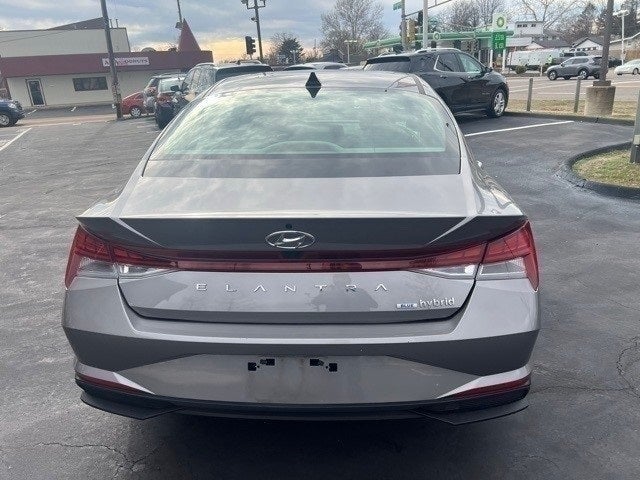 2022 Hyundai Elantra Hybrid Blue