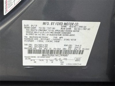 2019 Ford EcoSport SE