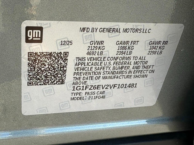 2027 Chevrolet Bolt FWD 4dr RS