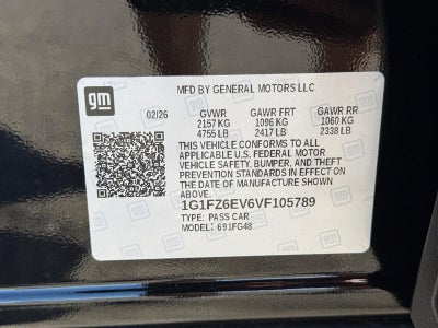 2027 Chevrolet Bolt FWD 4dr RS