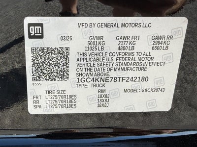 2026 Chevrolet Silverado 2500HD 4WD Crew Cab 159" LT