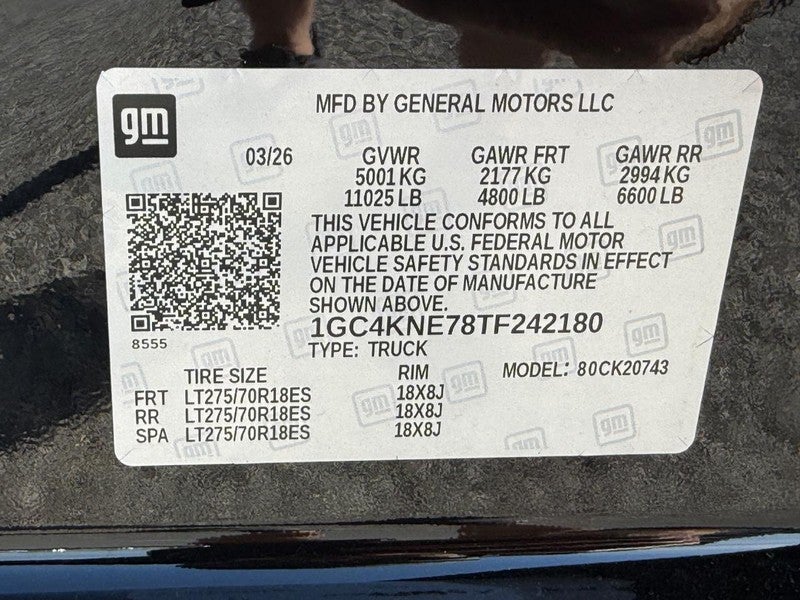 2026 Chevrolet Silverado 2500HD 4WD Crew Cab 159" LT