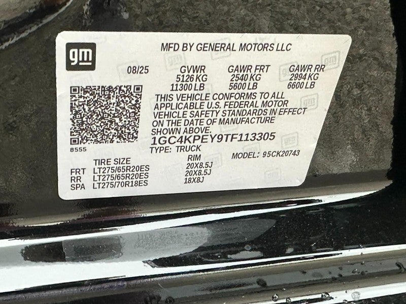 2026 Chevrolet Silverado 2500HD 4WD Crew Cab 159" LTZ