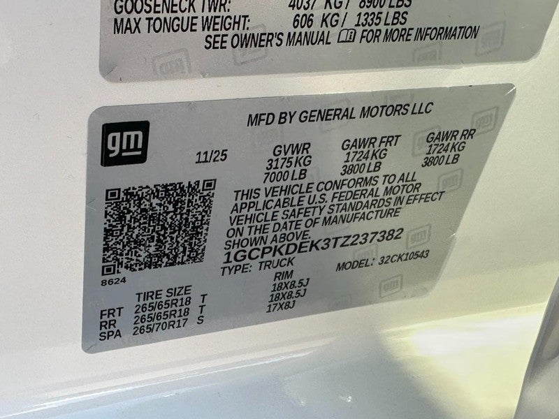 2026 Chevrolet Silverado 1500 4WD Crew Cab 147" LT w/1LT