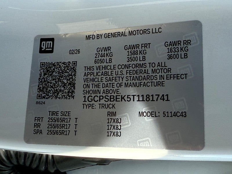 2026 Chevrolet Colorado 2WD Crew Cab WT