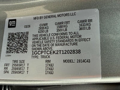 2026 Chevrolet Colorado 4WD Crew Cab LT