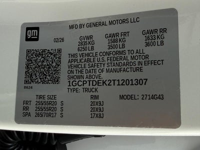 2026 Chevrolet Colorado 4WD Crew Cab Z71