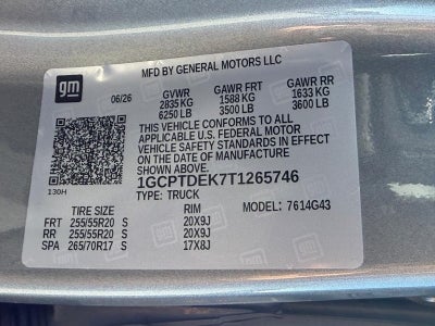 2026 Chevrolet Colorado 4WD Crew Cab Z71