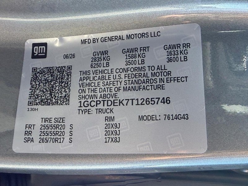 2026 Chevrolet Colorado 4WD Crew Cab Z71