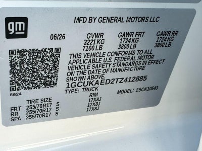 2026 Chevrolet Silverado 1500 4WD Crew Cab 147" Work Truck