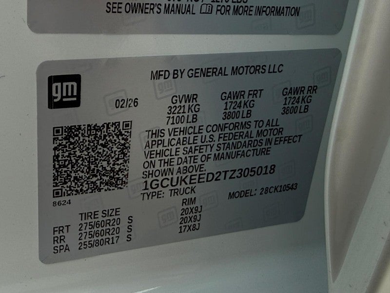 2026 Chevrolet Silverado 1500 4WD Crew Cab 147" RST