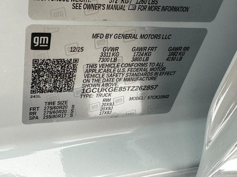 2026 Chevrolet Silverado 1500 4WD Crew Cab 147" LTZ