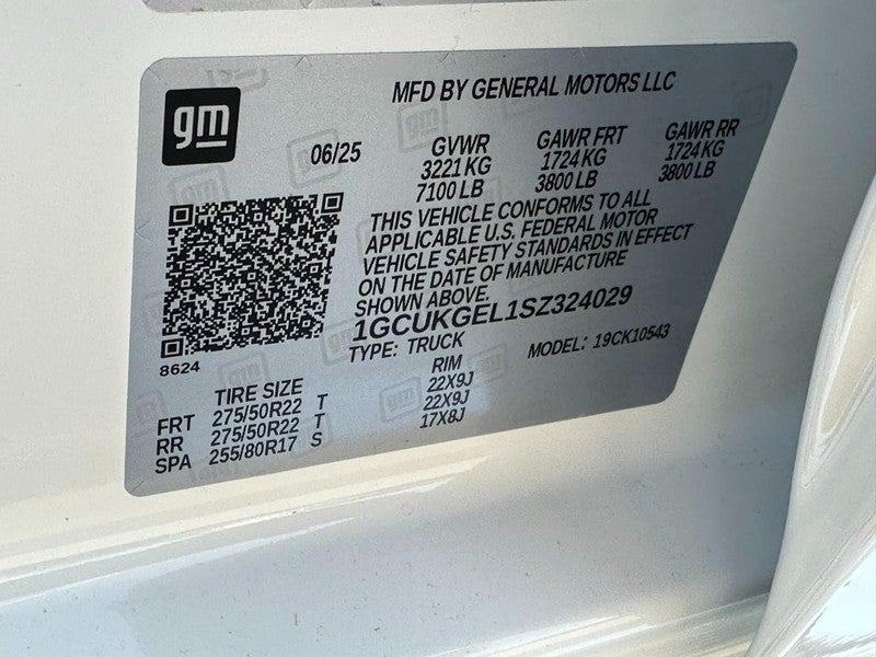 2025 Chevrolet Silverado 1500 4WD Crew Cab 147" LTZ