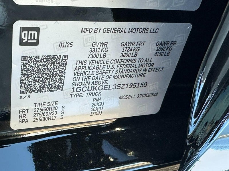 2025 Chevrolet Silverado 1500 4WD Crew Cab 147" LTZ