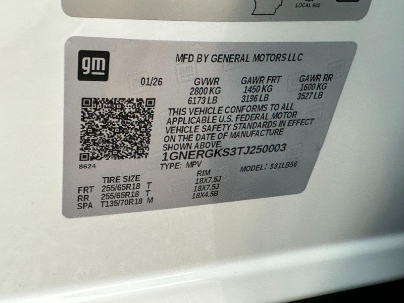 2026 Chevrolet Traverse FWD 4dr LT w/1LT