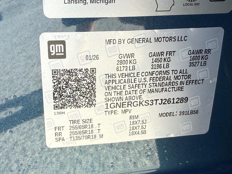 2026 Chevrolet Traverse FWD 4dr LT w/1LT