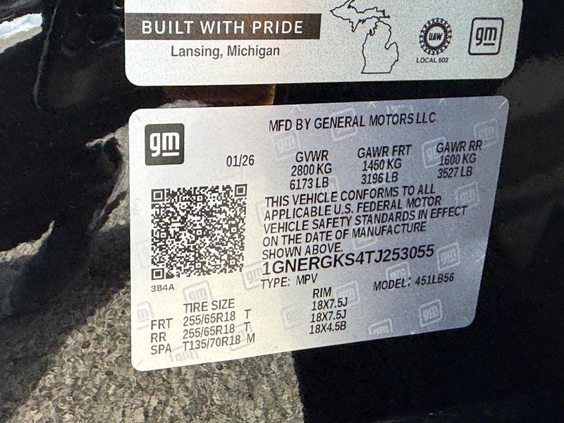 2026 Chevrolet Traverse FWD 4dr LT w/1LT