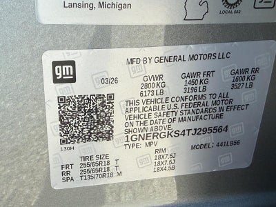 2026 Chevrolet Traverse FWD 4dr LT w/1LT