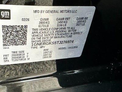 2026 Chevrolet Traverse FWD 4dr LT w/1LT