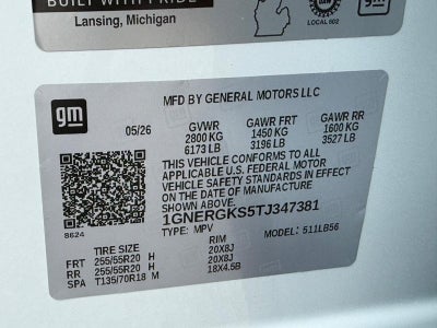 2026 Chevrolet Traverse FWD 4dr LT w/1LT