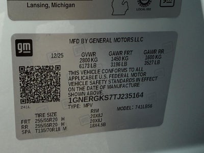 2026 Chevrolet Traverse FWD 4dr LT w/1LT