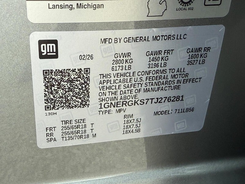 2026 Chevrolet Traverse FWD 4dr LT w/1LT