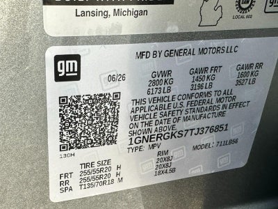 2026 Chevrolet Traverse FWD 4dr LT w/1LT