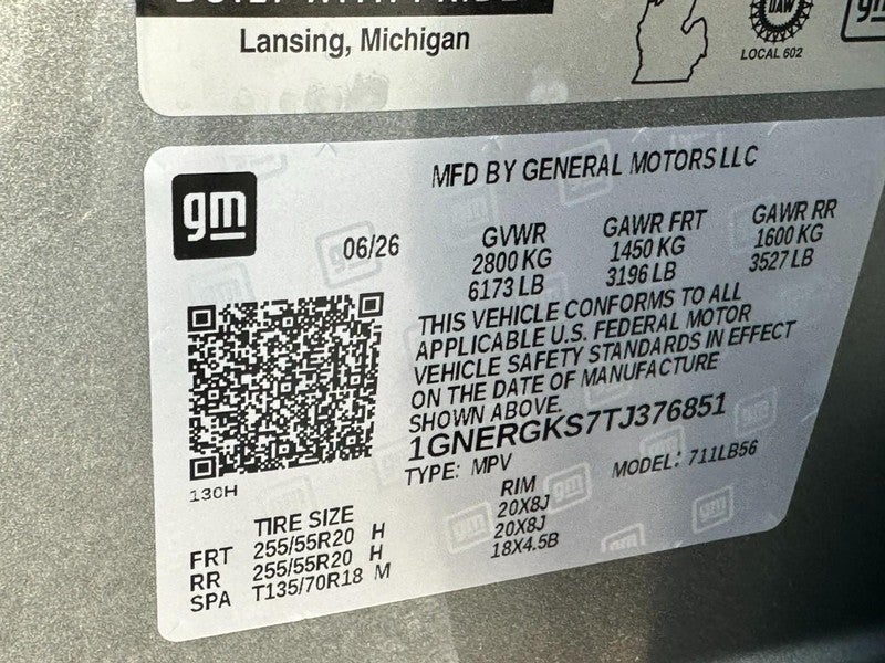 2026 Chevrolet Traverse FWD 4dr LT w/1LT