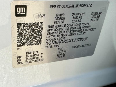 2026 Chevrolet Traverse FWD 4dr LT w/1LT