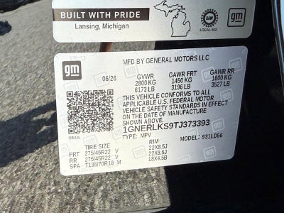 2026 Chevrolet Traverse FWD 4dr RS w/1RS