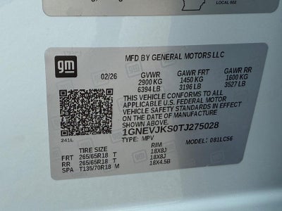 2026 Chevrolet Traverse AWD 4dr Z71