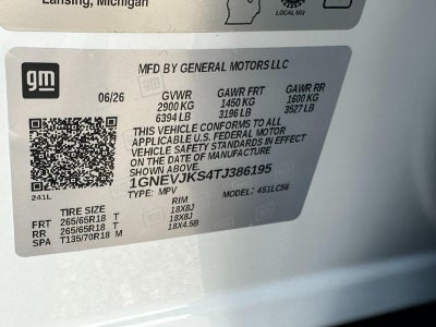2026 Chevrolet Traverse AWD 4dr Z71