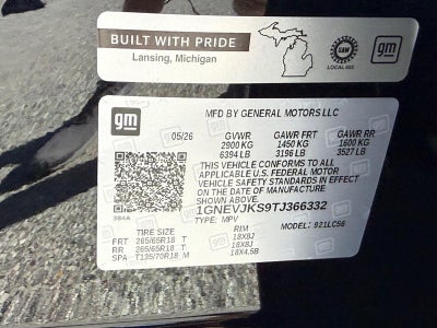 2026 Chevrolet Traverse AWD 4dr Z71