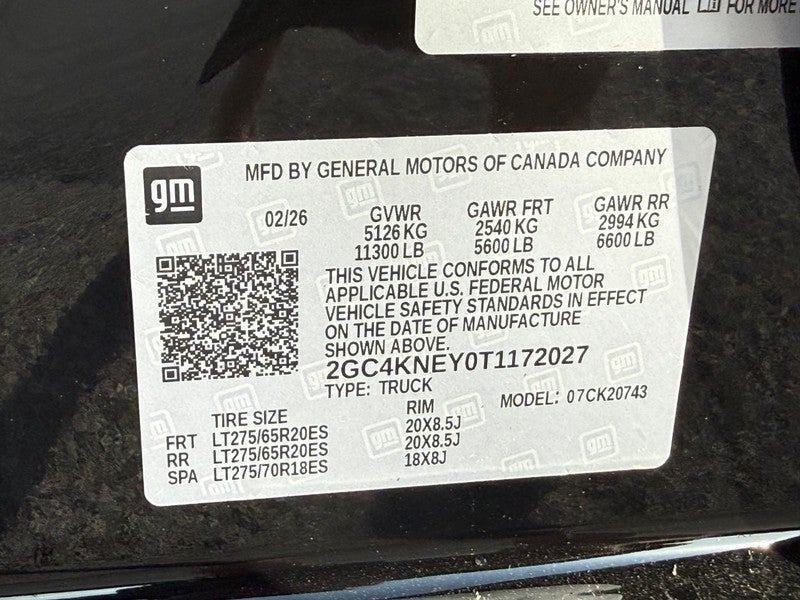 2026 Chevrolet Silverado 2500HD 4WD Crew Cab 159" LT