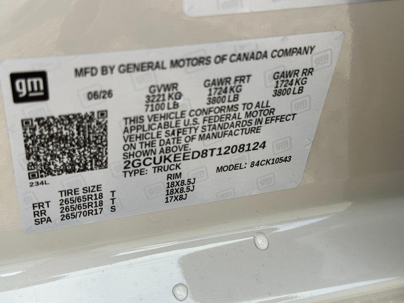 2026 Chevrolet Silverado 1500 4WD Crew Cab 147" RST