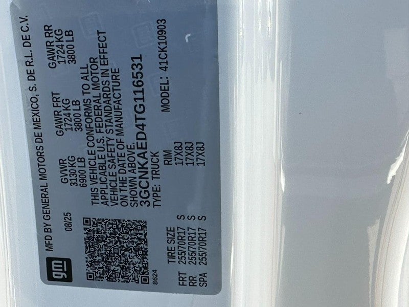 2026 Chevrolet Silverado 1500 4WD Reg Cab 140" Work Truck