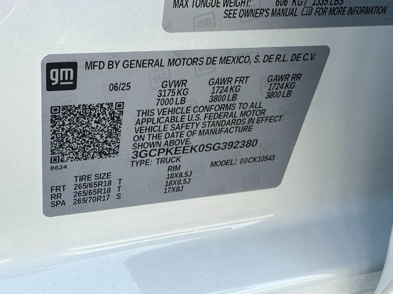 2025 Chevrolet Silverado 1500 4WD Crew Cab 147" RST