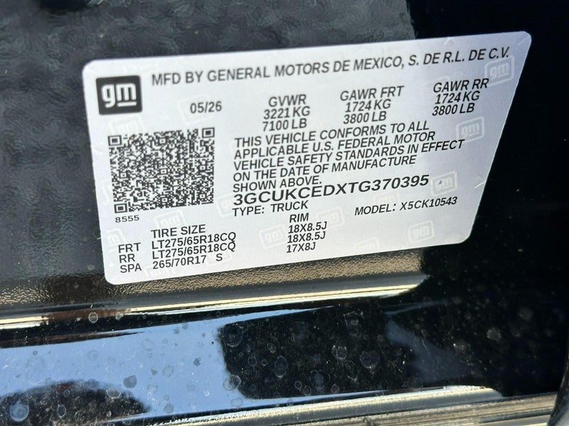 2026 Chevrolet Silverado 1500 4WD Crew Cab 147" Custom Trail Boss