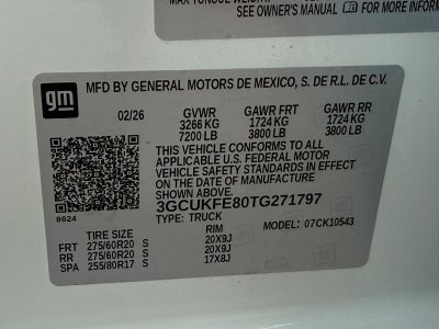 2026 Chevrolet Silverado 1500 4WD Crew Cab 147" LT Trail Boss